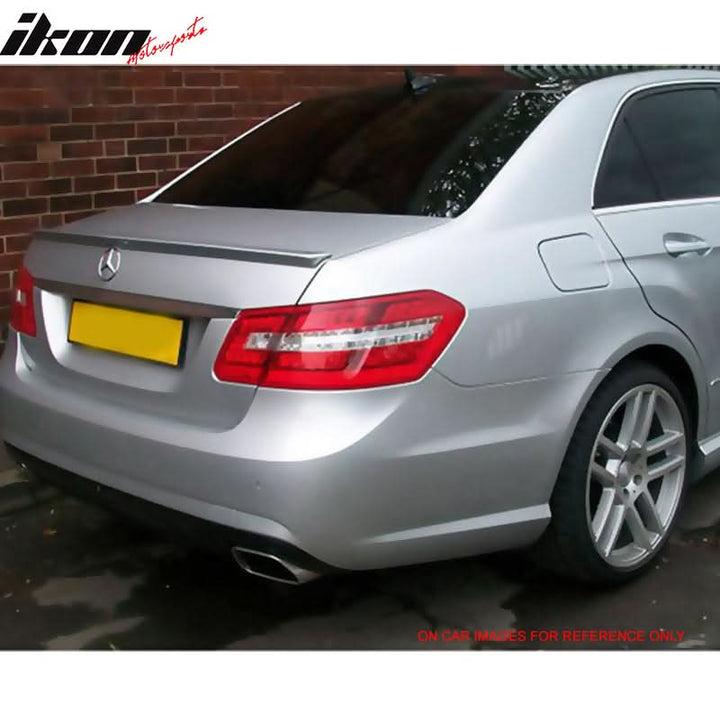 2010-2016 Mercedes Benz W212 Sedan AMG Style Rear Trunk Spoiler ABS