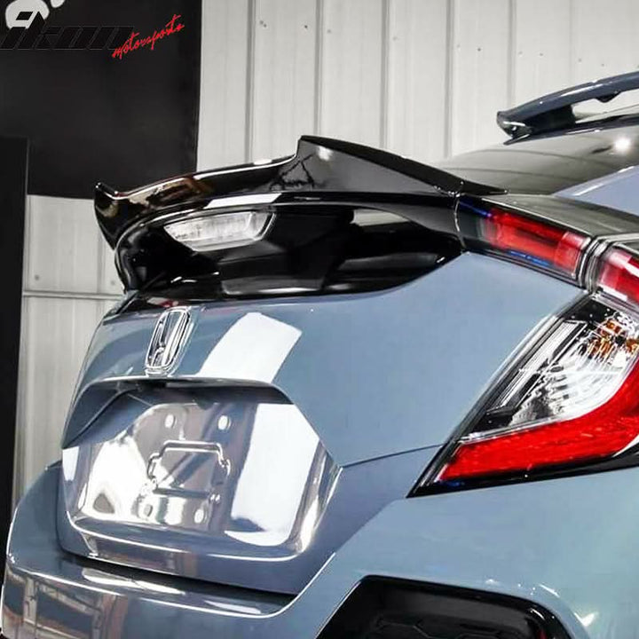 2017-2021 Honda Civic 5Dr Hatchback V Style Trunk Spoiler ABS