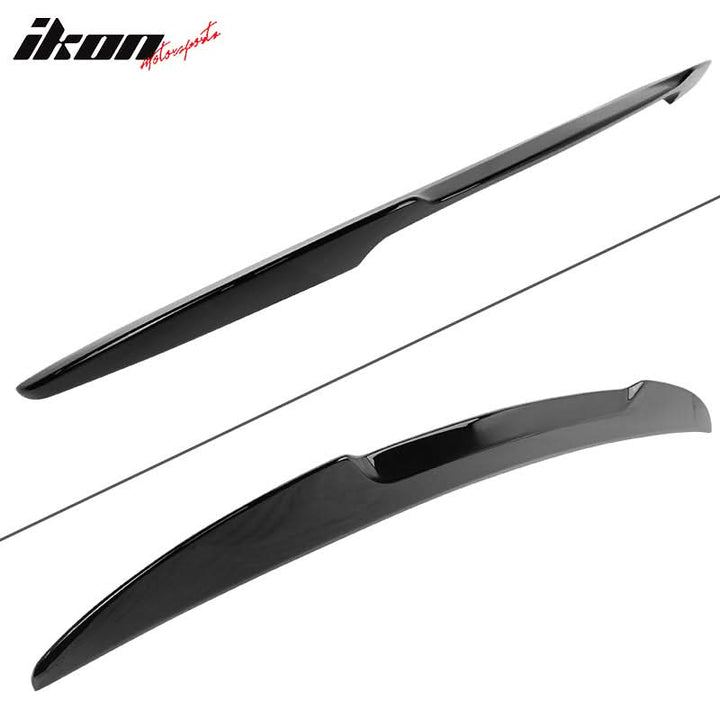 2011-2018 Volkswagen Jetta MK6 V Painted Black #L041 Trunk Spoiler ABS