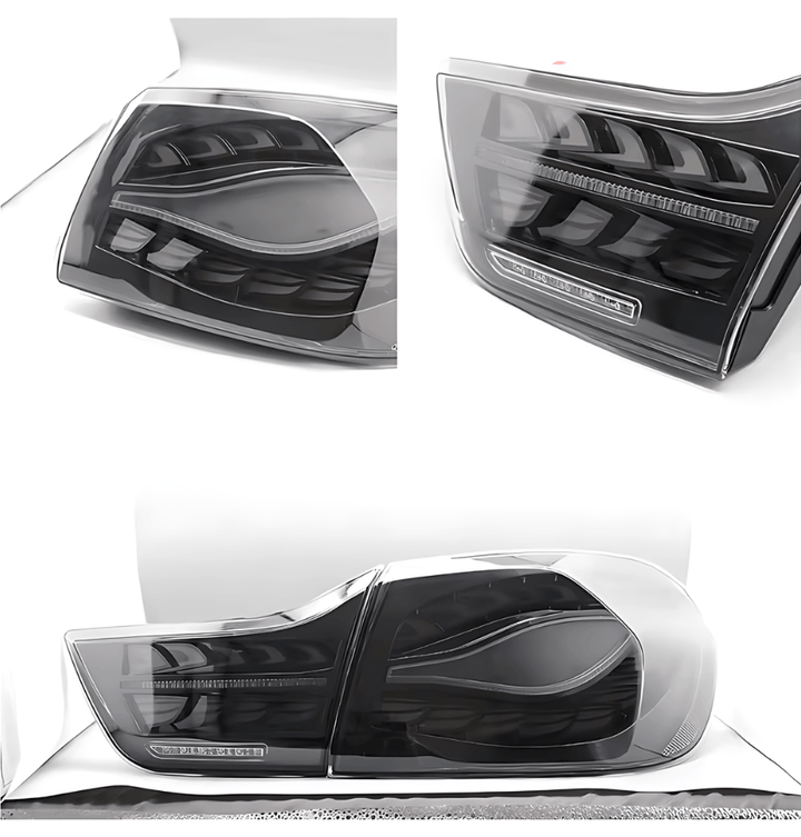 BMW F32 F36 F82 F33 F83 4 Series - Double Dragon Scale Black LED Tail lights (2013 - 2018)