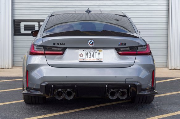 Dinan Rear Diffuser Surround - 2021-2025 BMW M3/M4 Carbon Fiber - G80/G82/G83