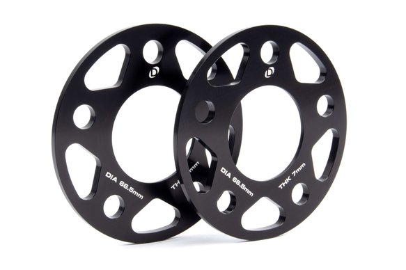 Dinan Spacers; 5x112 - 66.5mm CB - 7mm Thick Set of 2