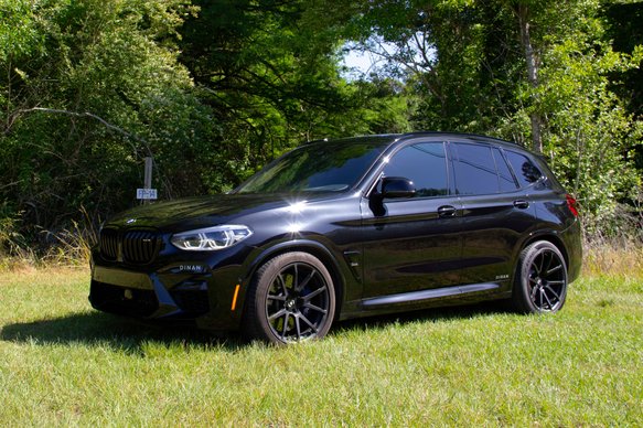 Dinan F9x X3M/X4M Experience Package (E) Closed Intake / Black Exhaust / X-Pipe / Springs + Bumpstops / ZF8 Pedal Pads