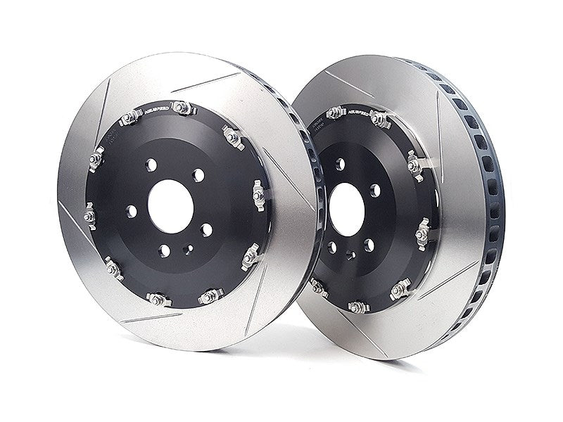 2-Piece Floating Brake Rotors | Front Kit 370mm Slotted • NEUSPEED BBK