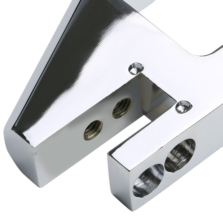 Chevrolet BBC Short Water Pump Alternator Bracket Set - Chrome