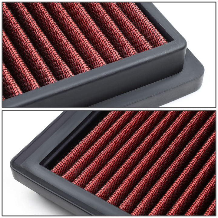 Engine Air Filter - Multi-Fit Buick Regal Lacrosse Chevy Malibu Impala Red