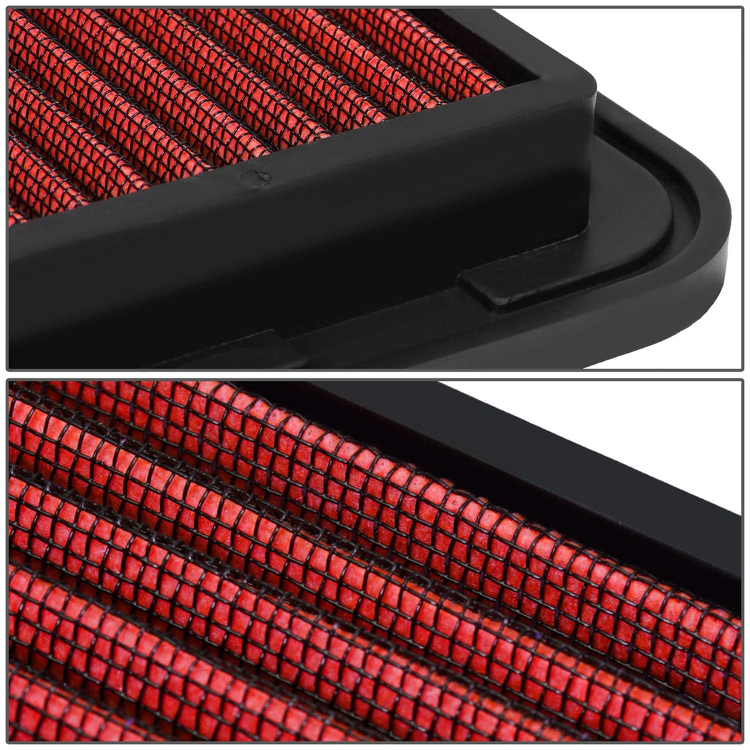 02-11 Toyota Camry Sienna Solara Highlander Engine Air Filter - Red