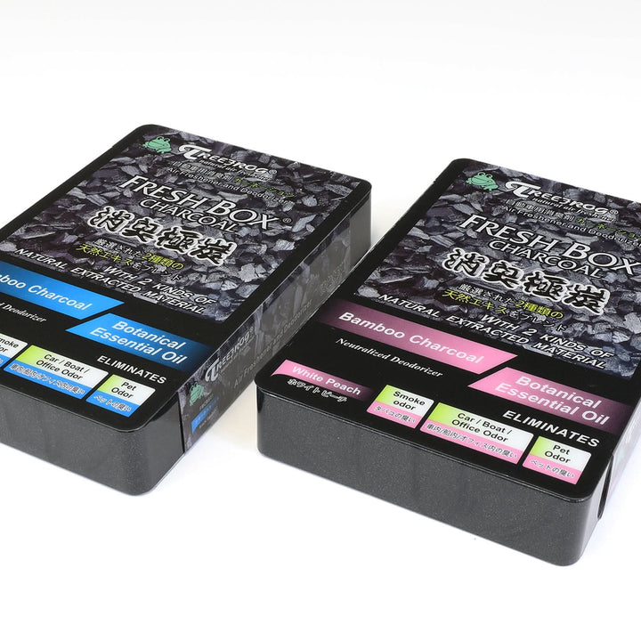 Tree Frog Fresh Box Charcoal Air Freshener 200g Black Squash
