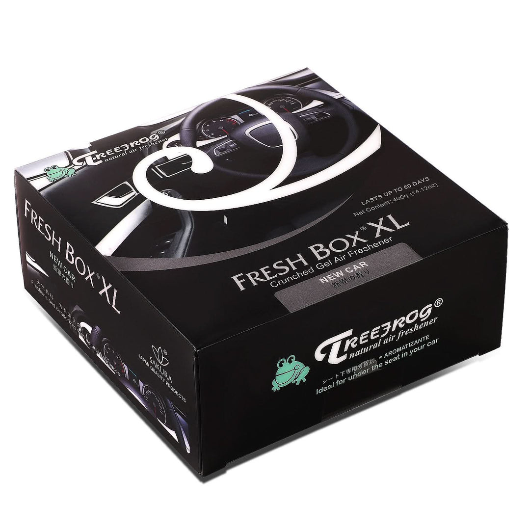 Tree Frog Fresh Box XL Air Freshener 400g New Car Scent