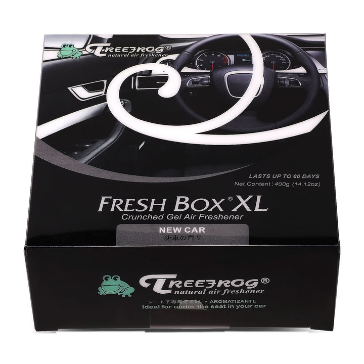 Tree Frog Fresh Box XL Air Freshener 400g New Car Scent