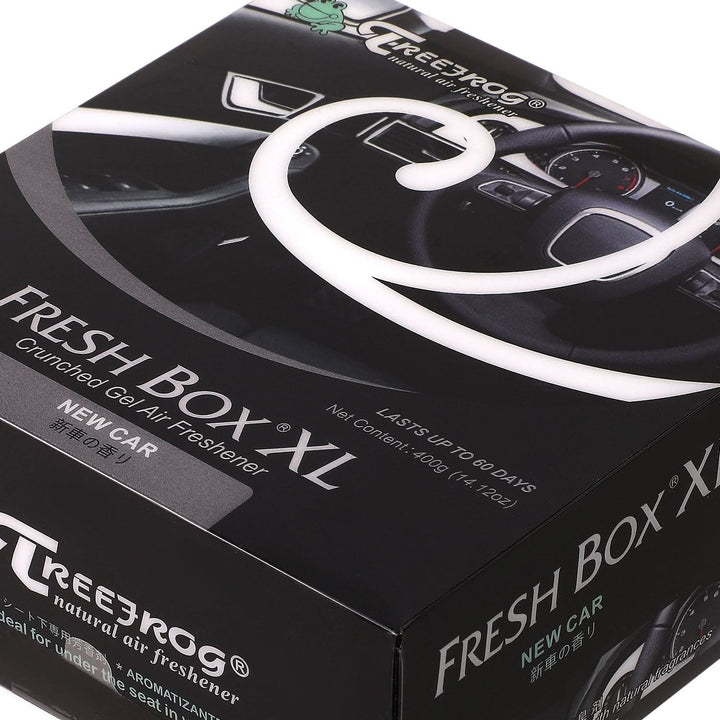 Tree Frog Fresh Box XL Air Freshener 400g New Car Scent