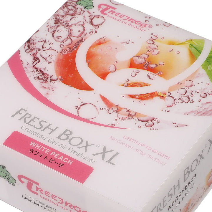 Tree Frog Fresh Box XL Air Freshener - White Peach 400G