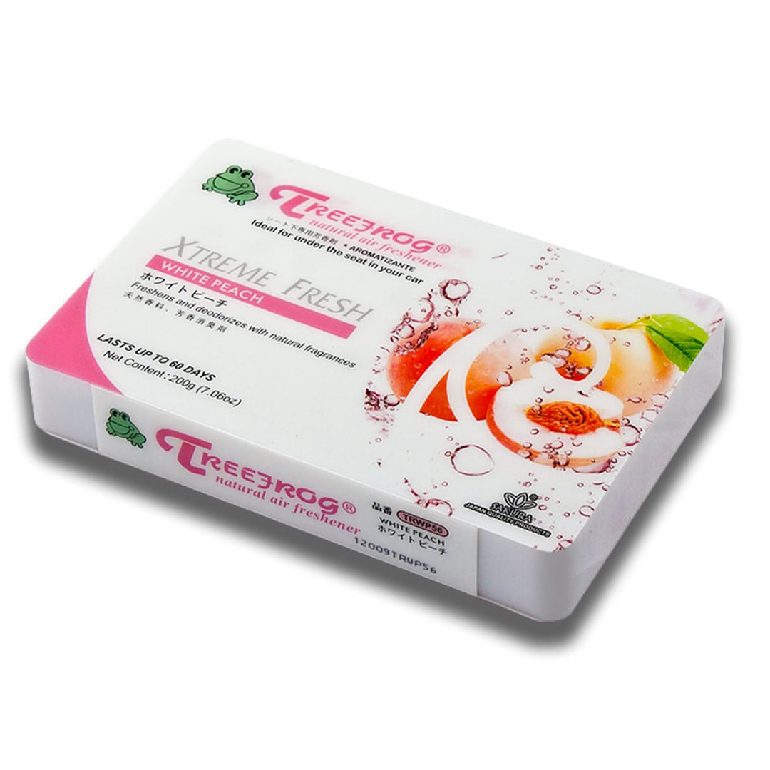 TreeFrog Fresh Box White Peach Car Air Freshener - 200G Brick