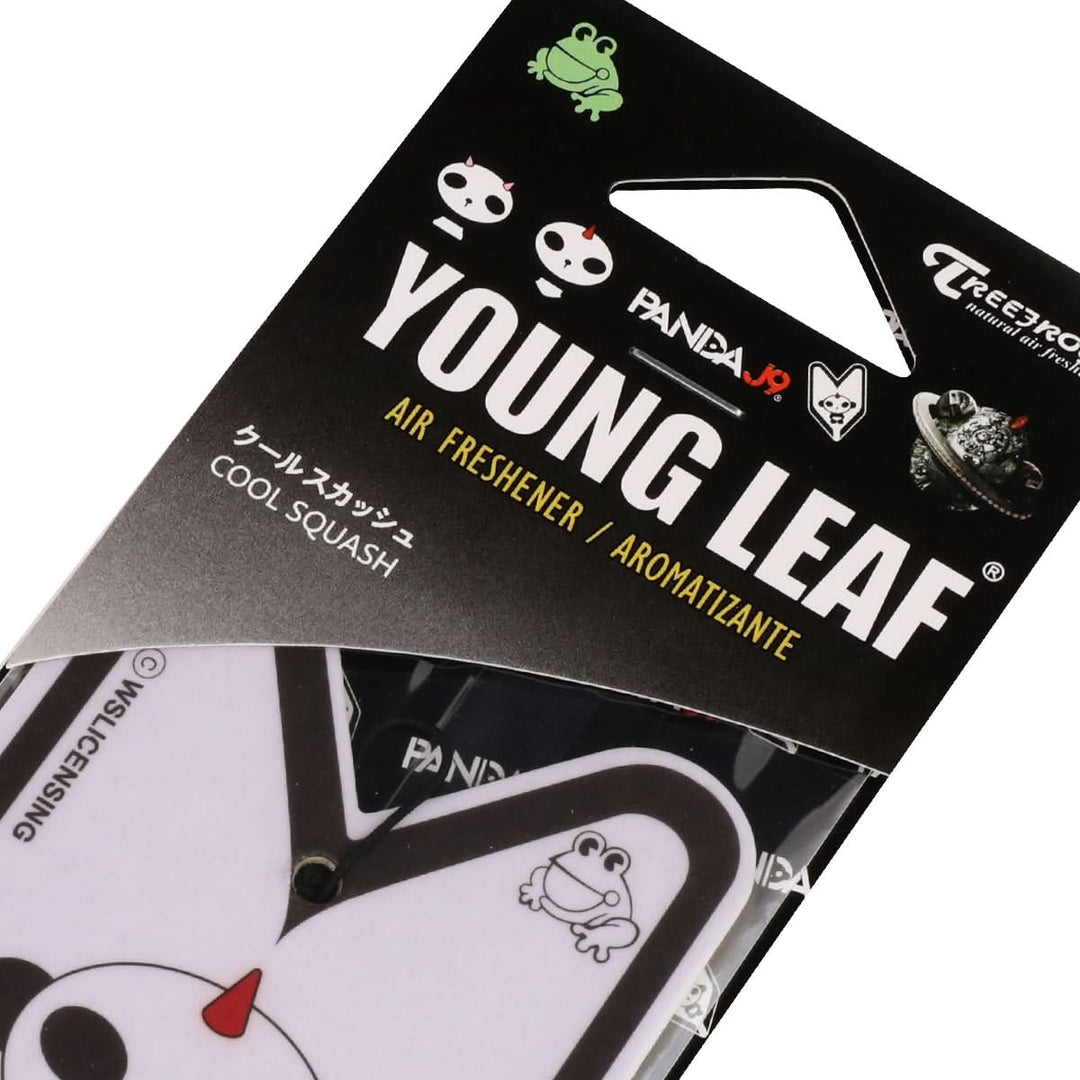Panda J9 Cool Squash Paper Hanging Air Freshener - Young Leaf