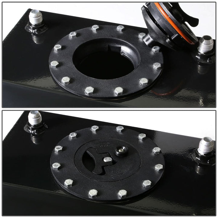 4 Gallon Bottom-Feed Fuel Cell Gas Tank - Aluminum