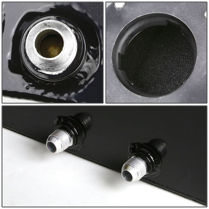 4 Gallon Bottom-Feed Fuel Cell Gas Tank - Aluminum