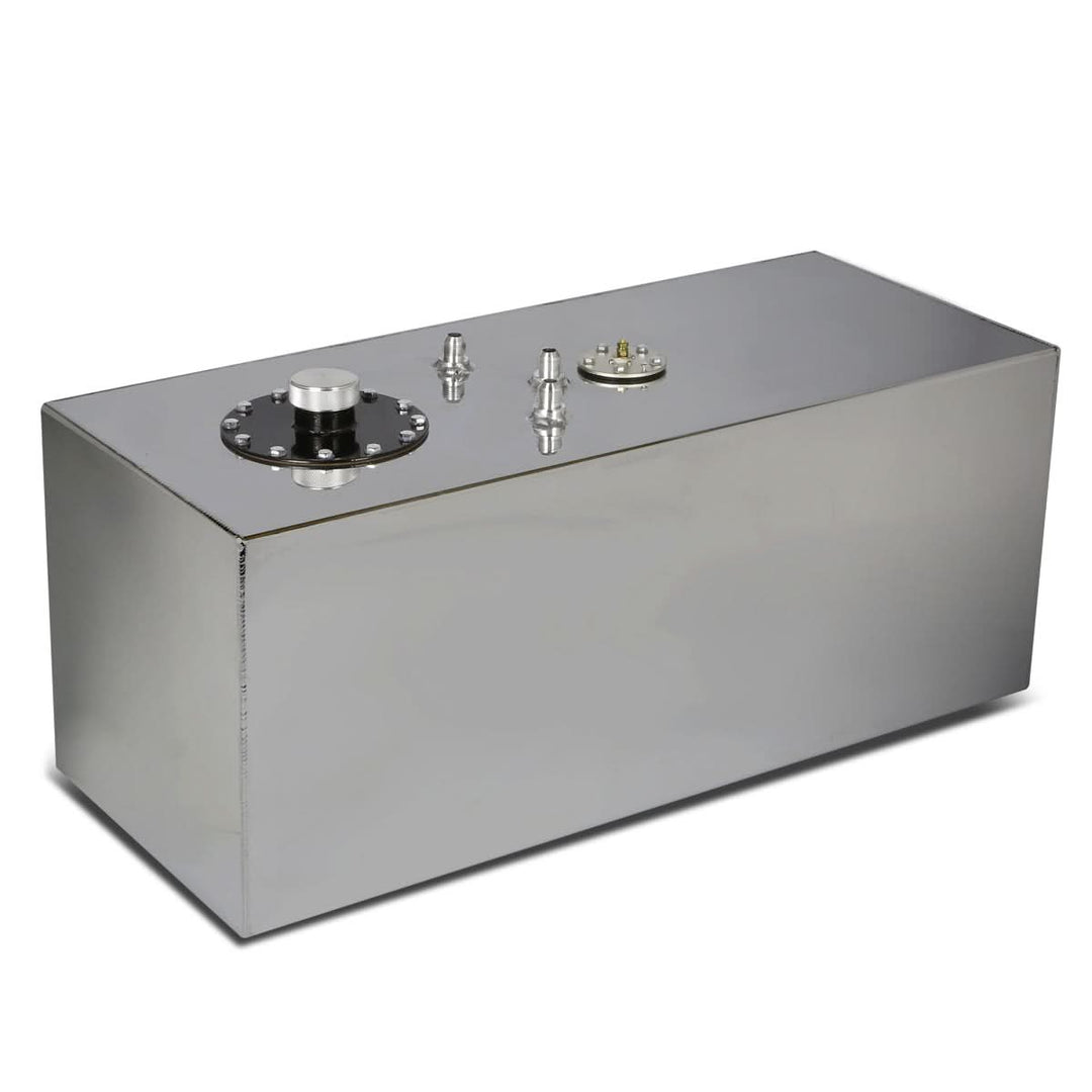 19 Gallon Fuel Cell Gas Tank with Level Sender Top-Feed Aluminum