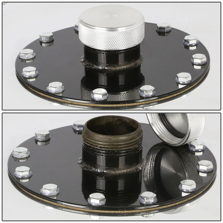 19 Gallon Fuel Cell Gas Tank with Level Sender Top-Feed Aluminum
