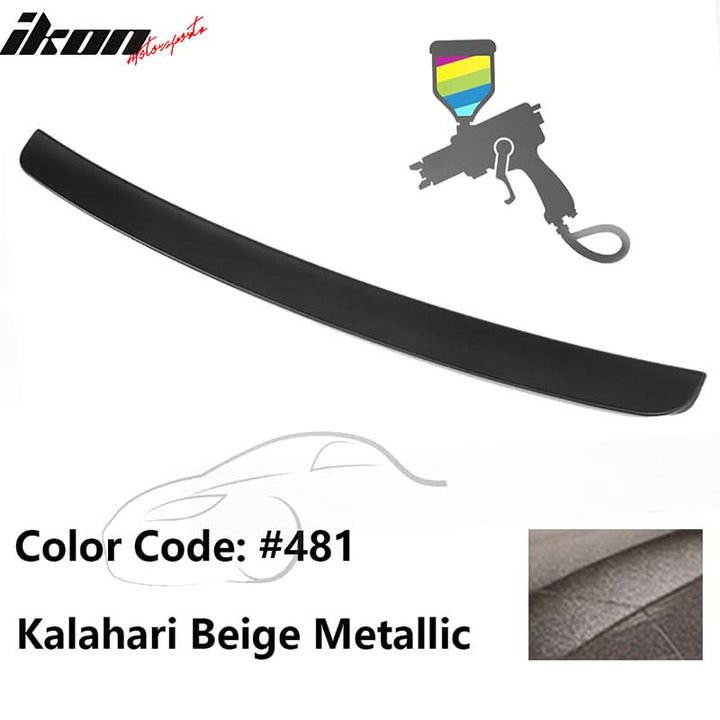 2014-2018 BMW F15 X5 MP Style Painted ABS Rear Roof Spoiler Wing