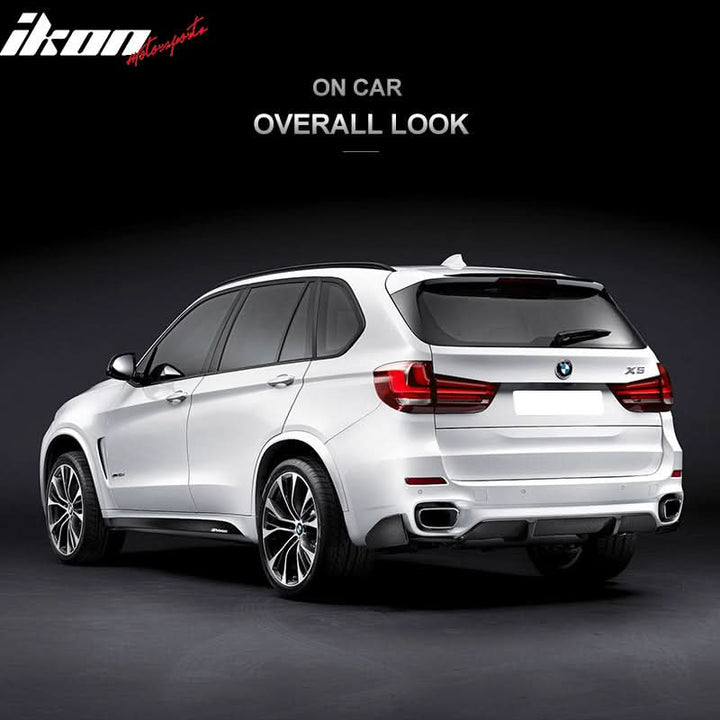 2014-2018 BMW F15 X5 MP Style Painted ABS Rear Roof Spoiler Wing