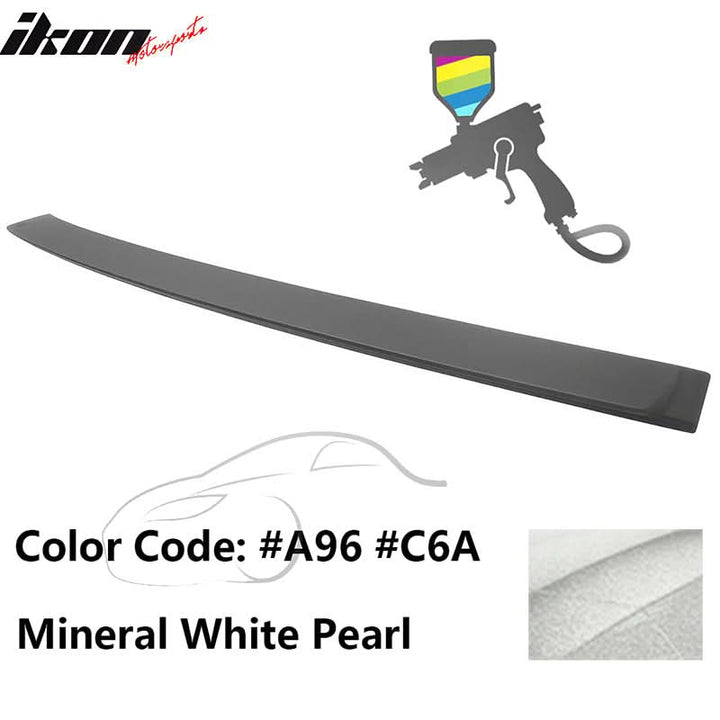 2012-2018 BMW F30 3-Series Sedan A Style Roof Spoiler ABS Painted