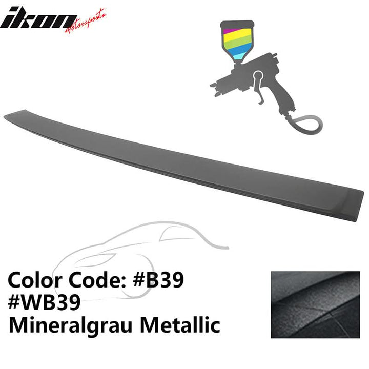 2012-2018 BMW F30 3-Series Sedan A Style Roof Spoiler ABS Painted