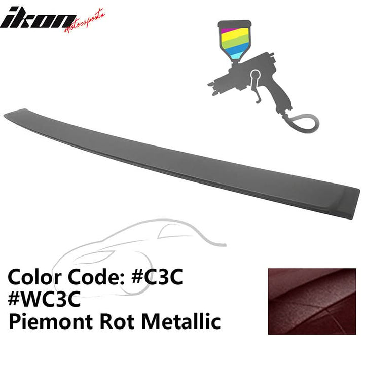 2012-2018 BMW F30 3-Series Sedan A Style Roof Spoiler ABS Painted