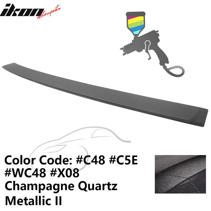 2012-2018 BMW F30 3-Series Sedan A Style Roof Spoiler ABS Painted