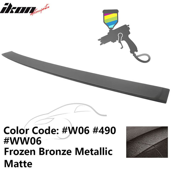 2012-2018 BMW F30 3-Series Sedan A Style Roof Spoiler ABS Painted