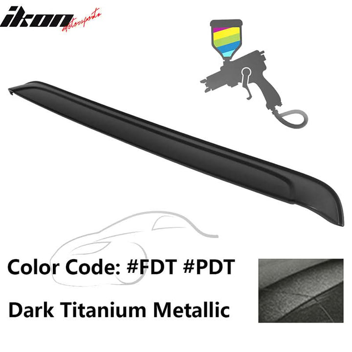 Fits 08-17 Dodge Challenger Ikon Rear Roof Spoiler Wing
