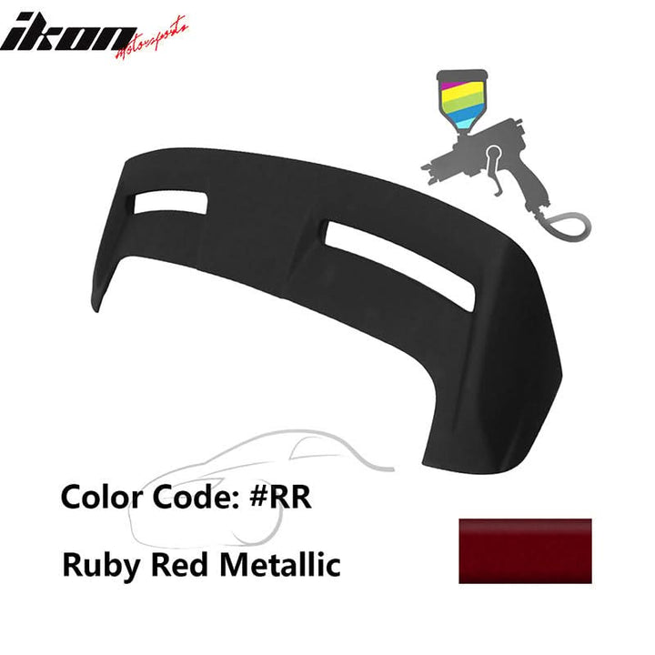 2012-2018 Focus Hatchback Painted ABS Rear Roof Spoiler Wing