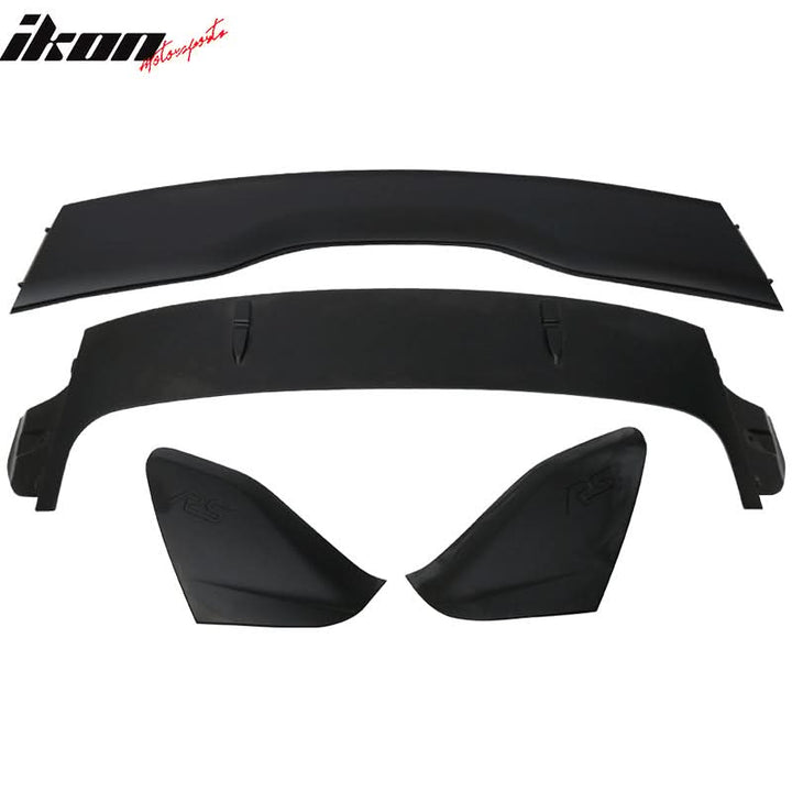 2012-2018 Ford Focus MK3 Hatchback RS Painted Rear Roof Spoiler Wing