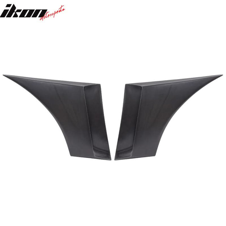 Fits 05-09 Ford Mustang Roof Spoiler & Fender Scoop & Window Louvers