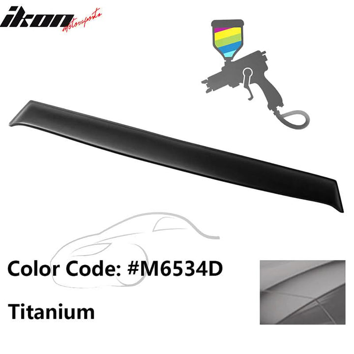 2005-2014 Ford Mustang Rear Window Visor Roof Spoiler Wing PP