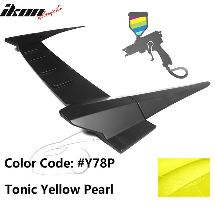 2022-2023 Honda Civic Sedan Type R Style Rear Roof Spoiler Wing ABS