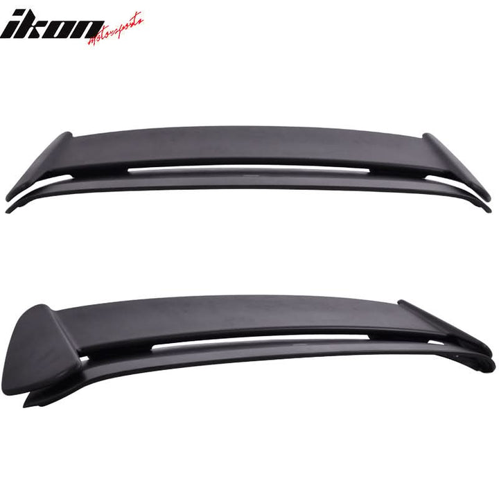 1996-2000 Honda Civic TR Style Unpainted Roof Spoiler Black 2PC ABS