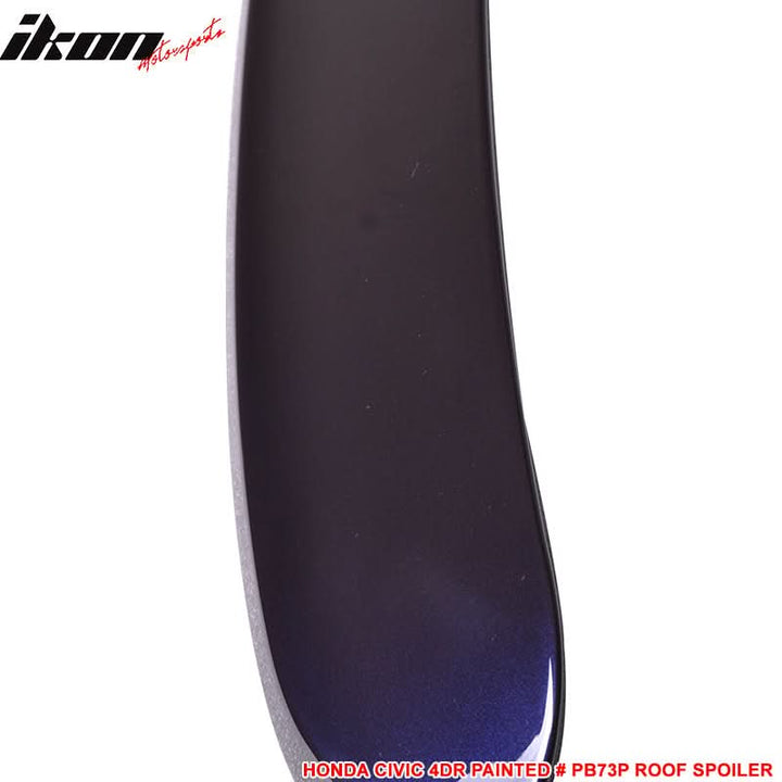 1996-2000 Honda Civic Sedan 4Dr Rear Window Roof Spoiler Wing ABS