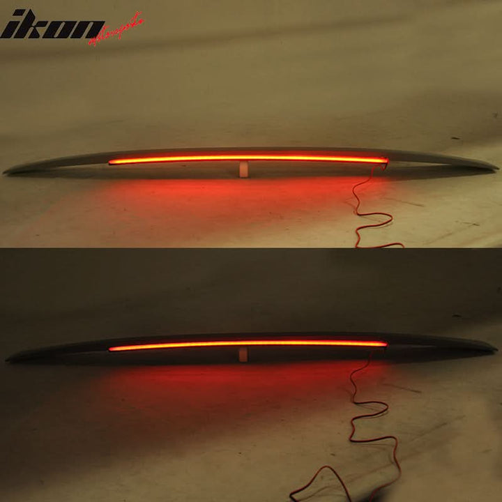 2015-2017 Hyundai Sonata Painted ABS Roof Spoiler W/ LED Light Bar