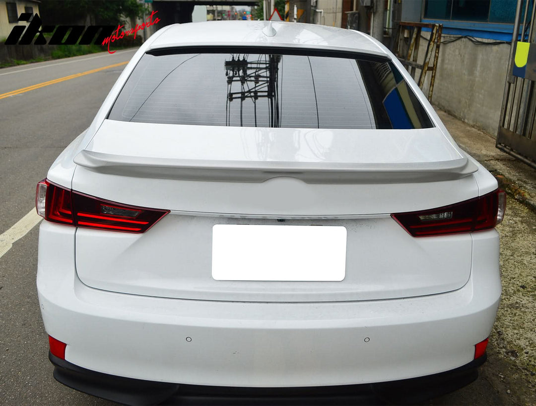 2014-2020 Lexus IS250 Sedan F-Sport Style Unpainted Gray Roof Spoiler