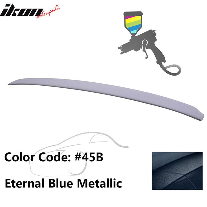2014-2017 Mazda 3 Sedan 4-Door OE Style Rear Roof Spoiler Lip Wing ABS
