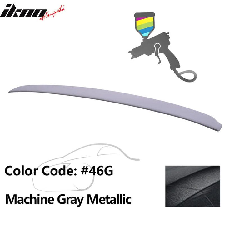 2014-2017 Mazda 3 Sedan 4-Door OE Style Rear Roof Spoiler Lip Wing ABS