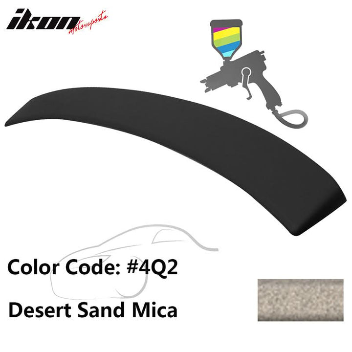 2009-2013 Toyota Corolla Rear Roof Spoiler Wing ABS