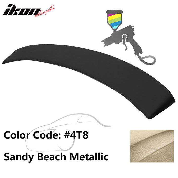 2009-2013 Toyota Corolla Rear Roof Spoiler Wing ABS