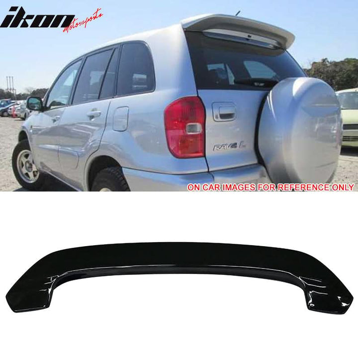 2001-2005 Toyota RAV4 SUV OE Style Painted #202 Black Roof Spoiler ABS