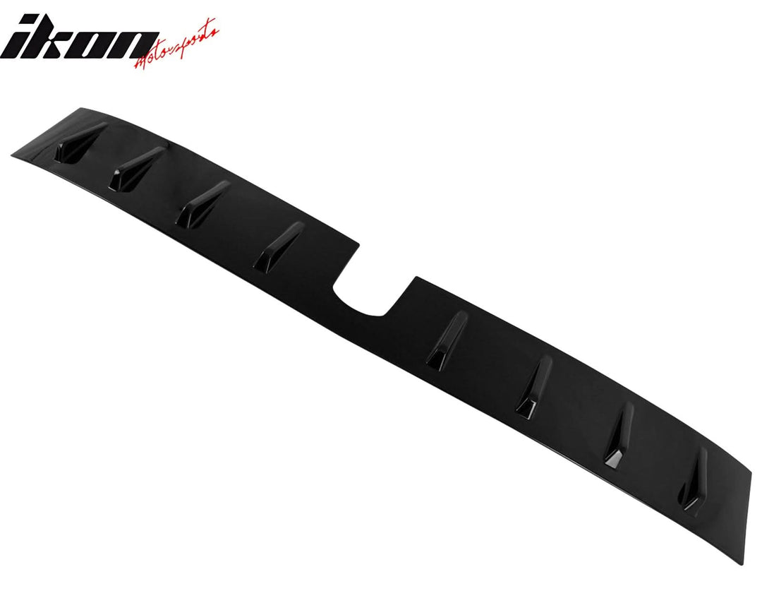2022-2025 Subaru WRX D2 Style Gloss Black Rear Roof Spoiler ABS