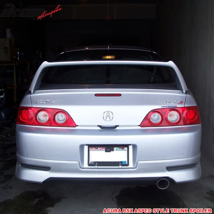 2002-2006 Acura RSX Aspec Style Rear Trunk Spoiler Deck Wing Lid ABS