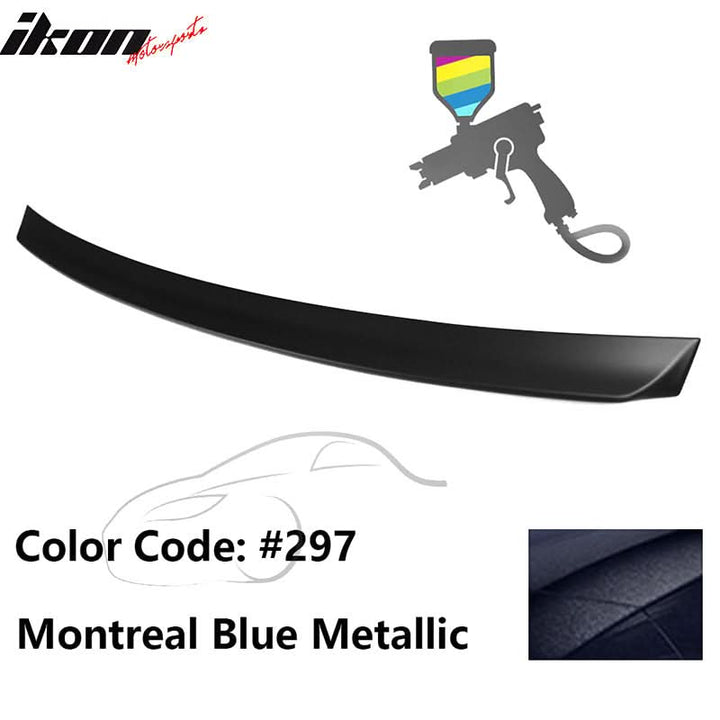 1999-2005 BMW E46 3-Series AC Rear Spoiler Black ABS