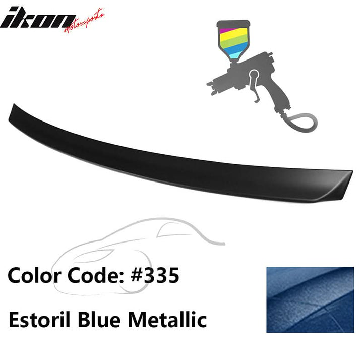 1999-2005 BMW E46 3-Series AC Rear Spoiler Black ABS