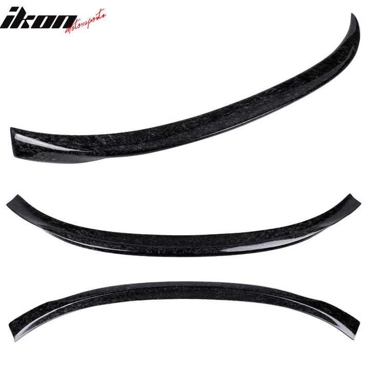 2008-2014 BMW X6 E71 P Style Forged Carbon Rear Trunk Spoiler Wing