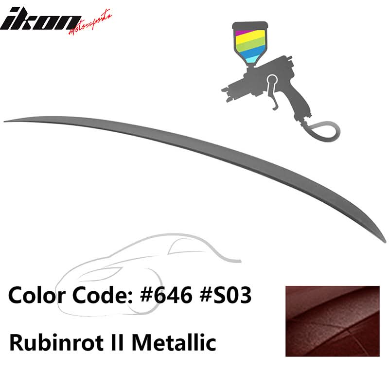 2006-2011 BMW E90 3-Series M3 Style Painted Trunk Spoiler Wing